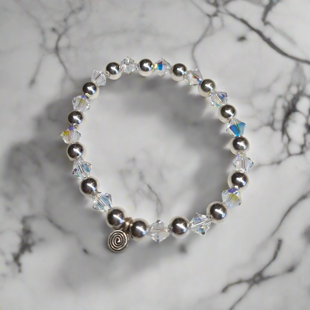 Bracelet - Beads with Crystals