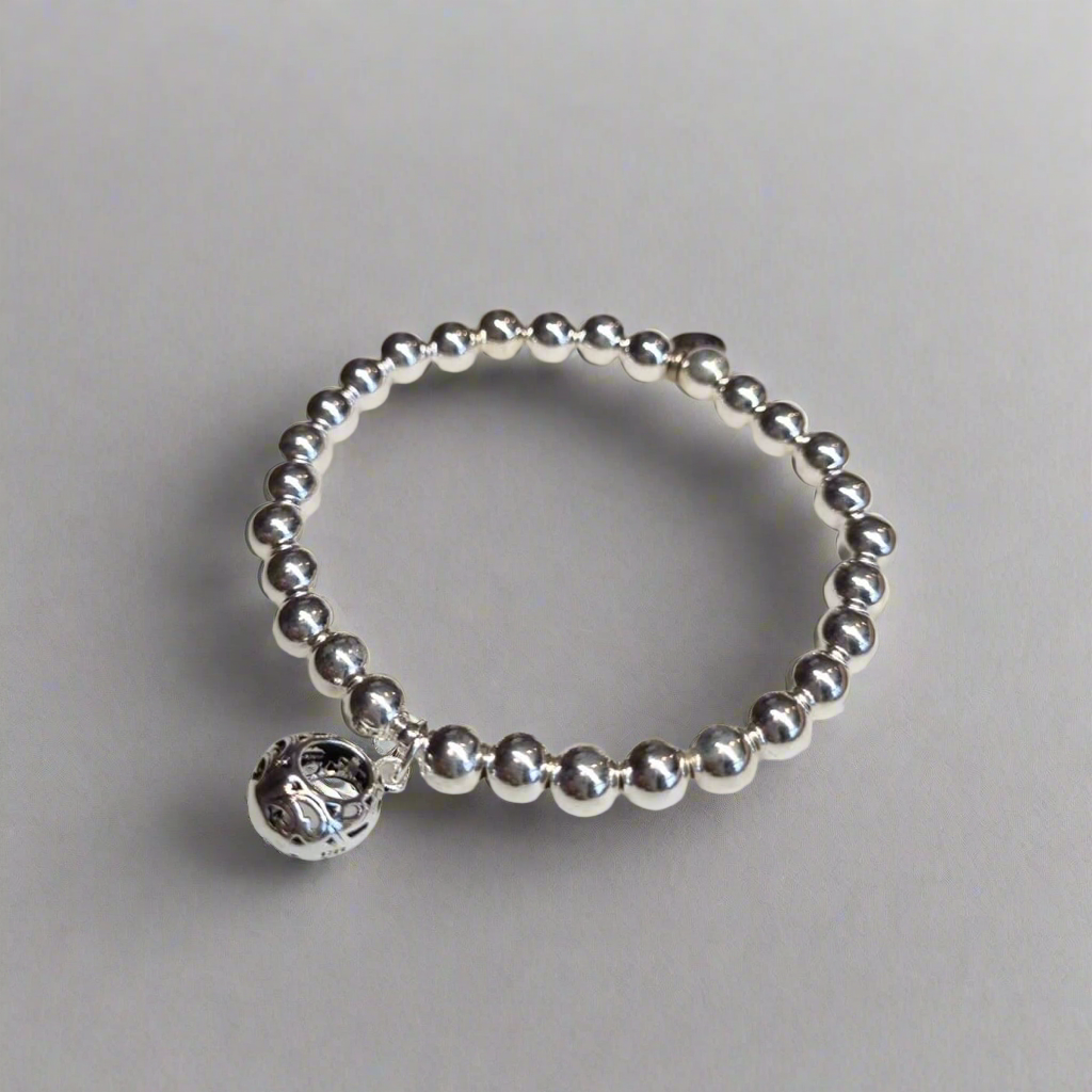 Bracelet - Hollow Ball Charm