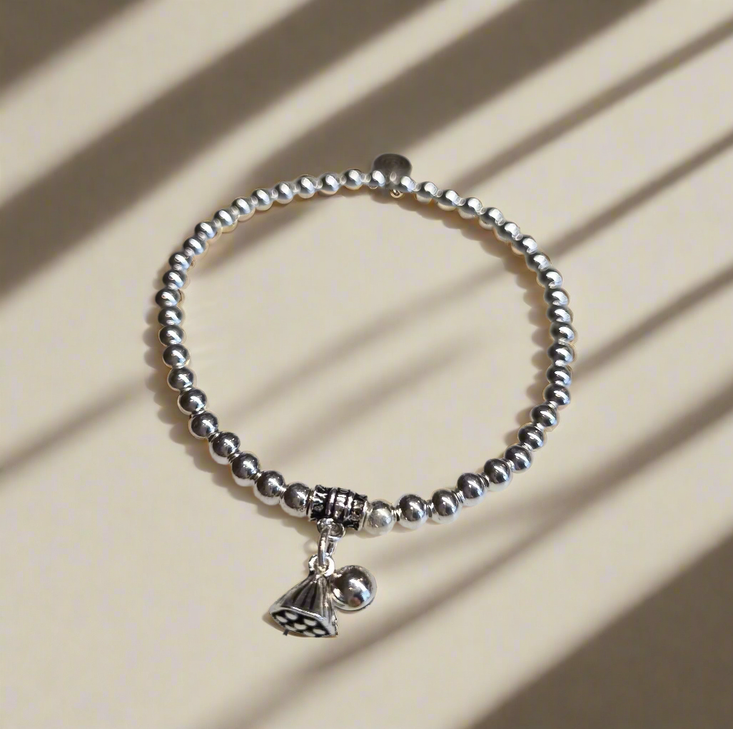 Bracelet - Ball & Tassel Charm