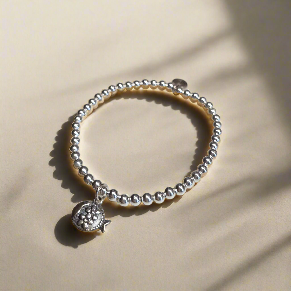 Bracelet - Flat Fish Charm