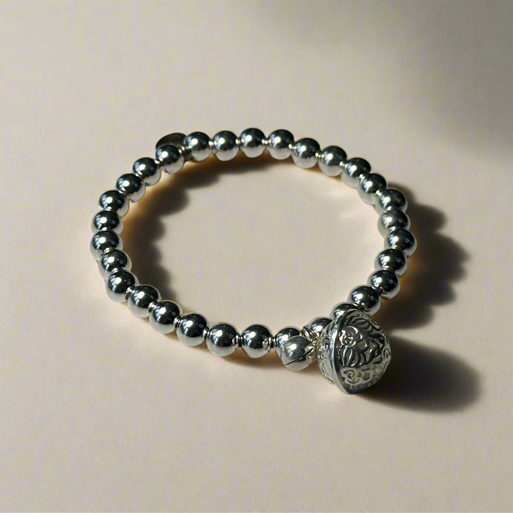 Bracelet - Patterned Ball Charm