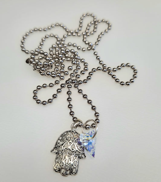 Necklace - Hamsa Light